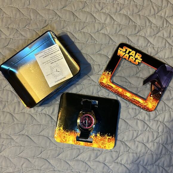 Star Wars Darth Vader Watch official fan club tin - Picture 2 of 10